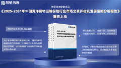 研究演讲—中国海洋货色运输安全行业成